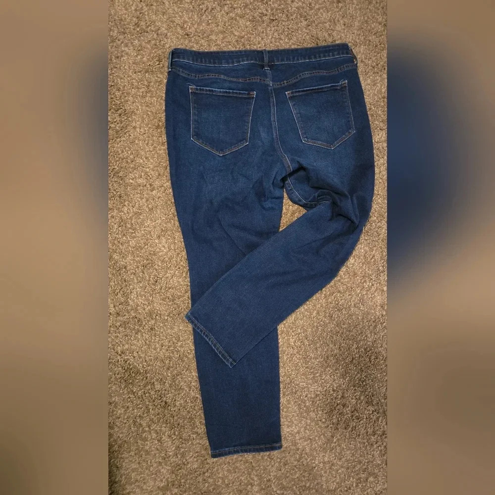 Women's Old Navy denim jeans size 16 short mid rise pop icon skinny. - Picture 4 of 4
